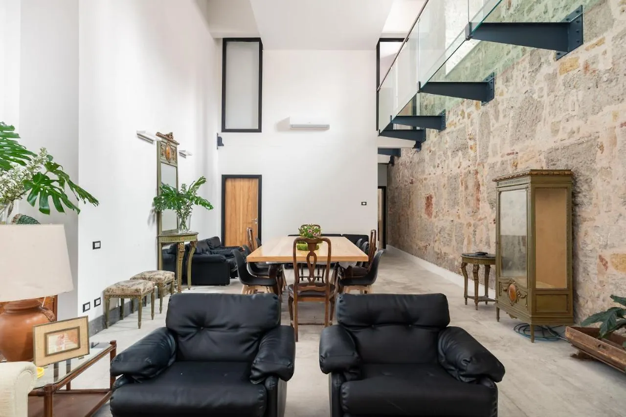 פלרמו Luxury Warehouse Valverde By Domus Sicily דירה